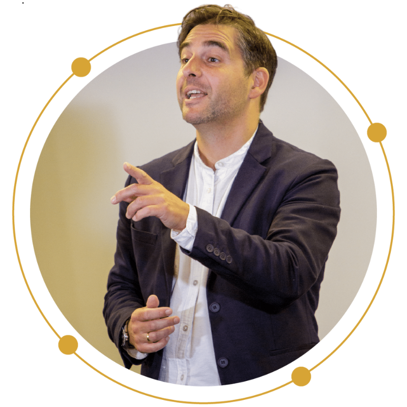 Portrait de Mathieu Nadal, business coach pour chefs d'entreprise en suisse