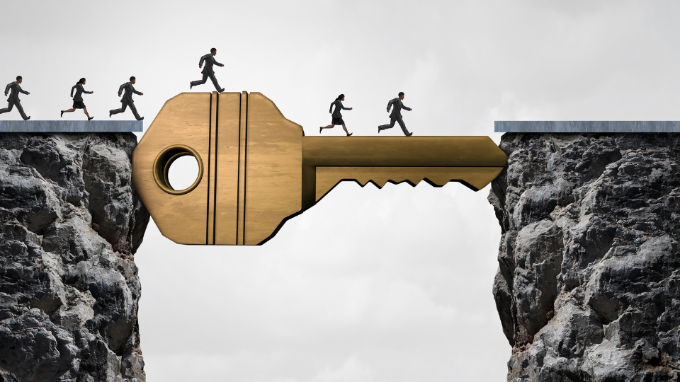 Illustration du concept de transition après un premier succès